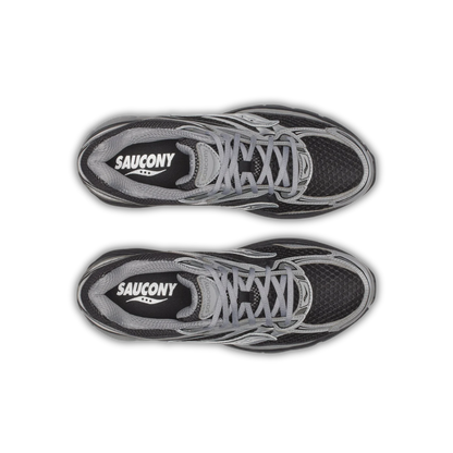Saucony OMNI 9 coloris Black & Grey — vue 3